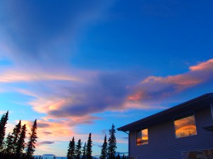 Sunrise Over My House